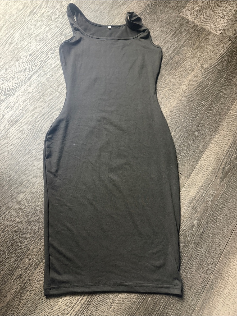 Amazon brand Classic Black Bodycon Tank Dress - Women